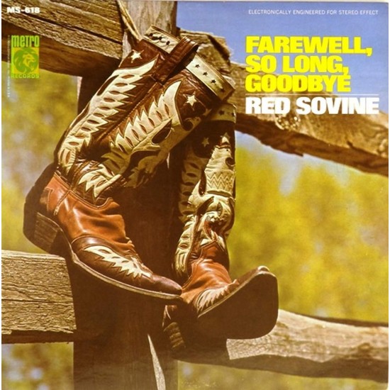 Пластинка Red Sovine ‎ Farewell, So Long, Goodbye